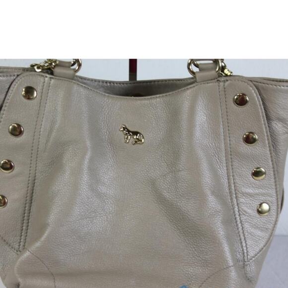 EMMA FOX GUC PEBBLED LEATHER SATCHEL CROSSBODY BAG - Picture 2 of 13